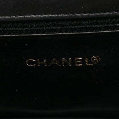 Chanel Lambskin Quilted Flap Waist Belt Bag 65 26 Black 6 of 10