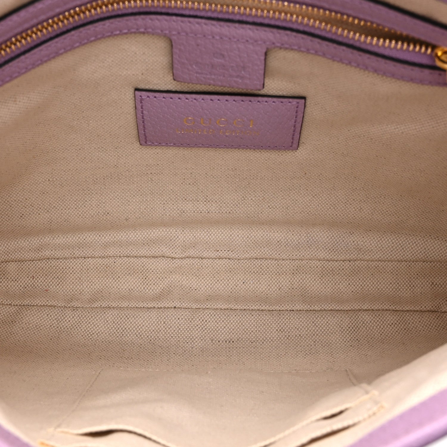 Gucci Canvas Flora Medium Jackie Hobo Lilac 5 of 11