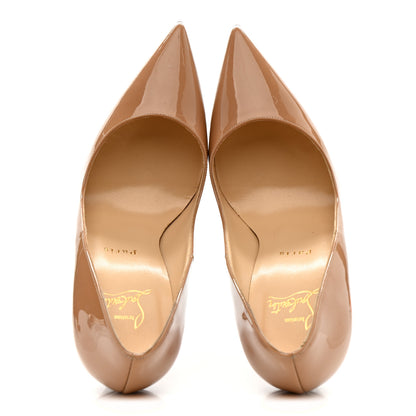 Christian Louboutin Patent So Kate 120 Pumps 39.5 Nude 2 of 9