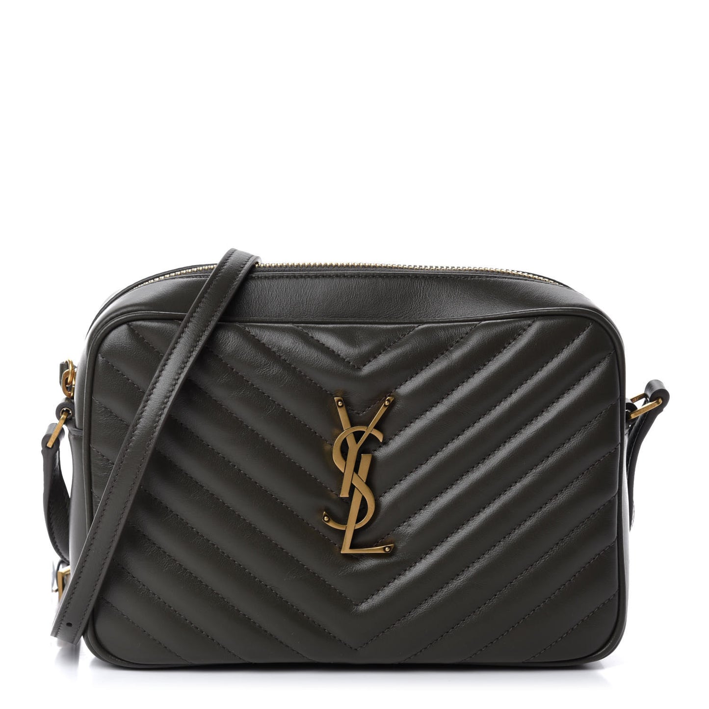 Calfskin Matelasse Monogram Lou Camera Bag Sea Pebble
