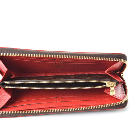 Louis Vuitton Monogram Blooming Flowers Clemence Wallet Coquelicot 5 of 8