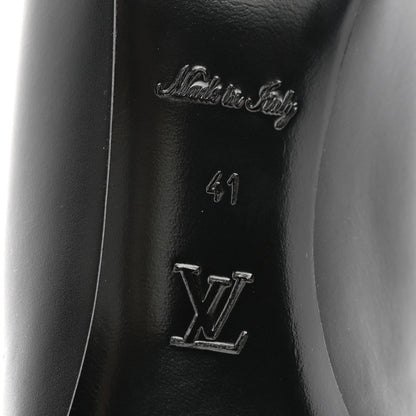 Louis Vuitton Calfskin Cherie Pumps 41 Black 7 of 10