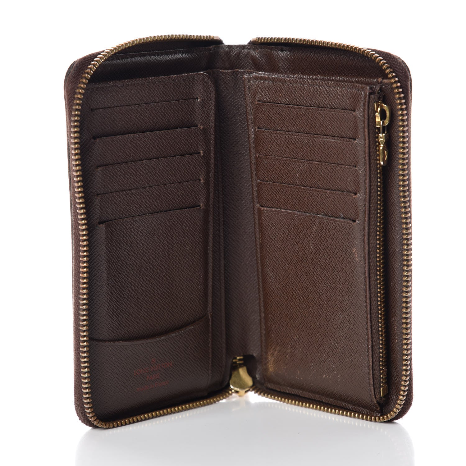 Louis Vuitton Damier Ebene Zippy Compact Wallet 8 of 10