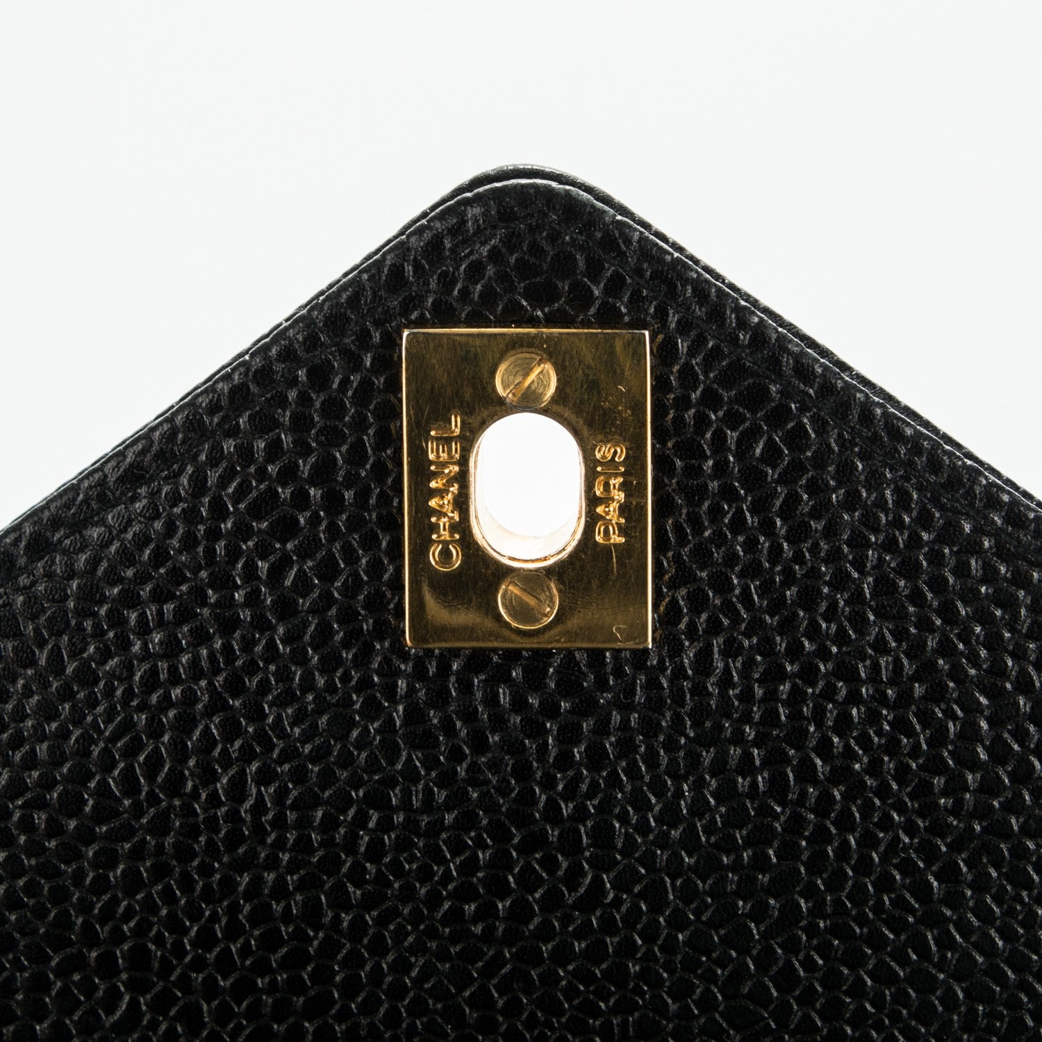 Chanel Caviar Quilted Small Single Flap Black 6 of 9