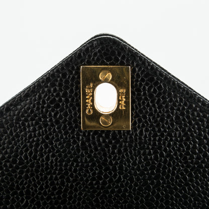 Chanel Caviar Quilted Small Single Flap Black 6 of 9