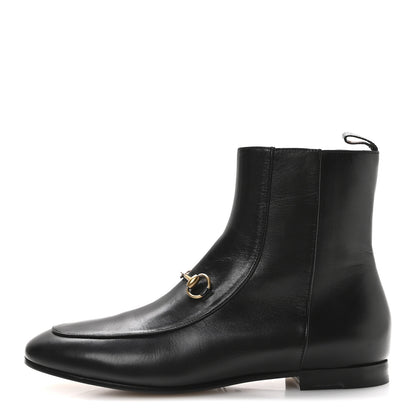 Gucci Malaga Kid Womens Jordaan Ankle Boots 40 Black 1 of 8