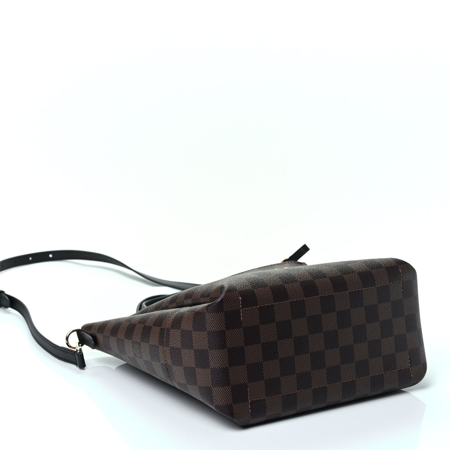 Louis Vuitton Damier Ebene Belmont PM Black 3 of 4
