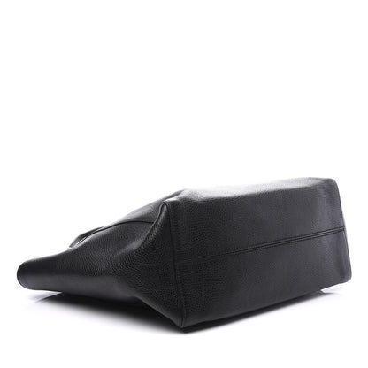 Gucci Pebbled Calfskin Medium Swing Tote Black 3 of 12