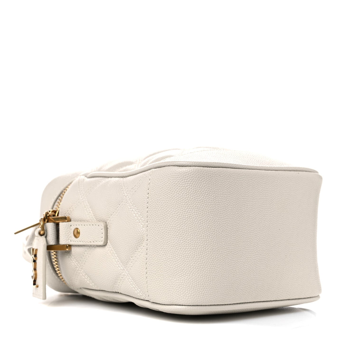 Grain de Poudre Quilted 80's Vanity Bag Crema Soft