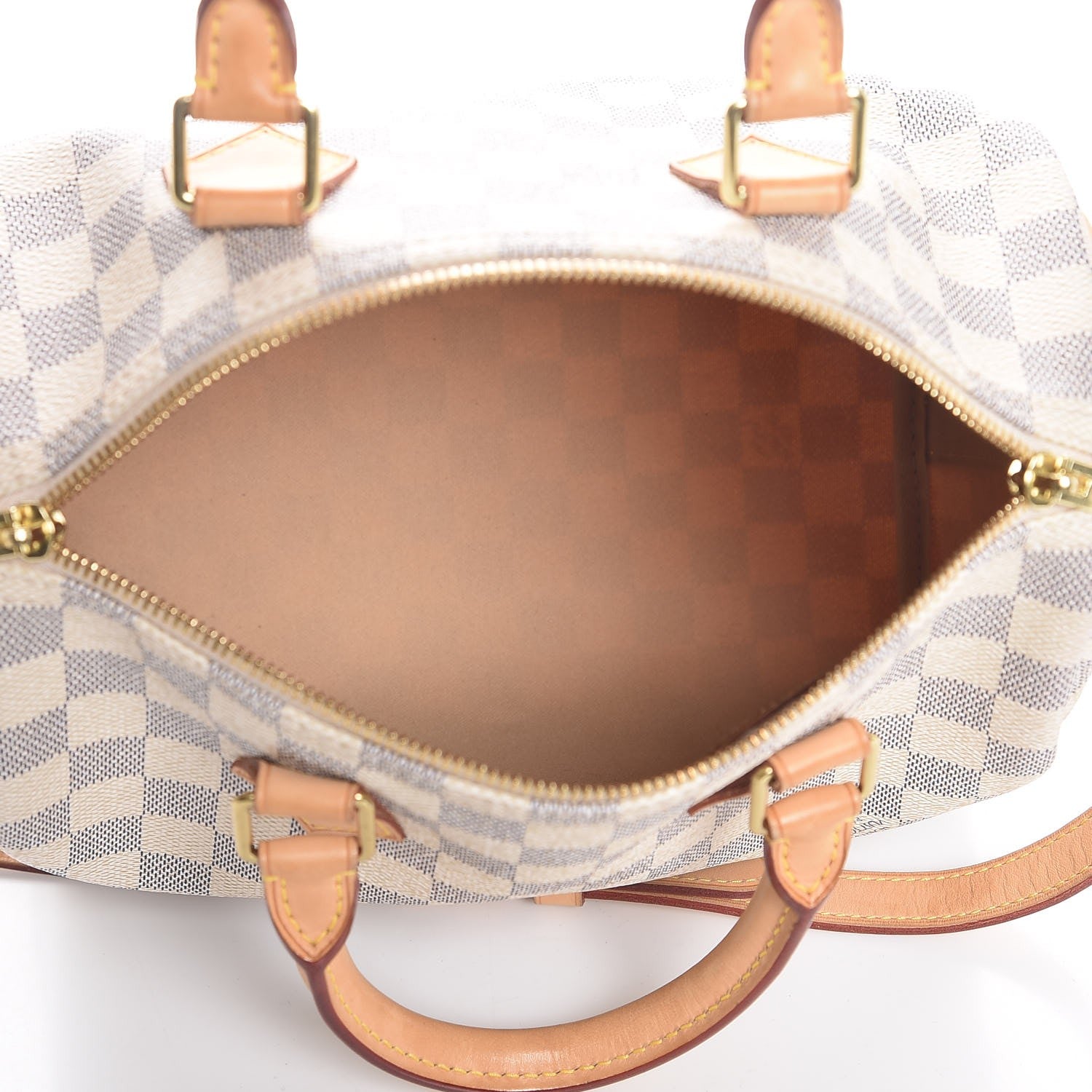 Louis Vuitton Damier Azur Speedy Bandouliere 25 6 of 8