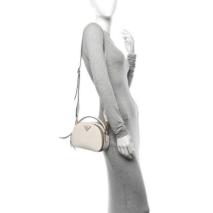 Prada Saffiano Lux Odette Crossbody White 2 of 17
