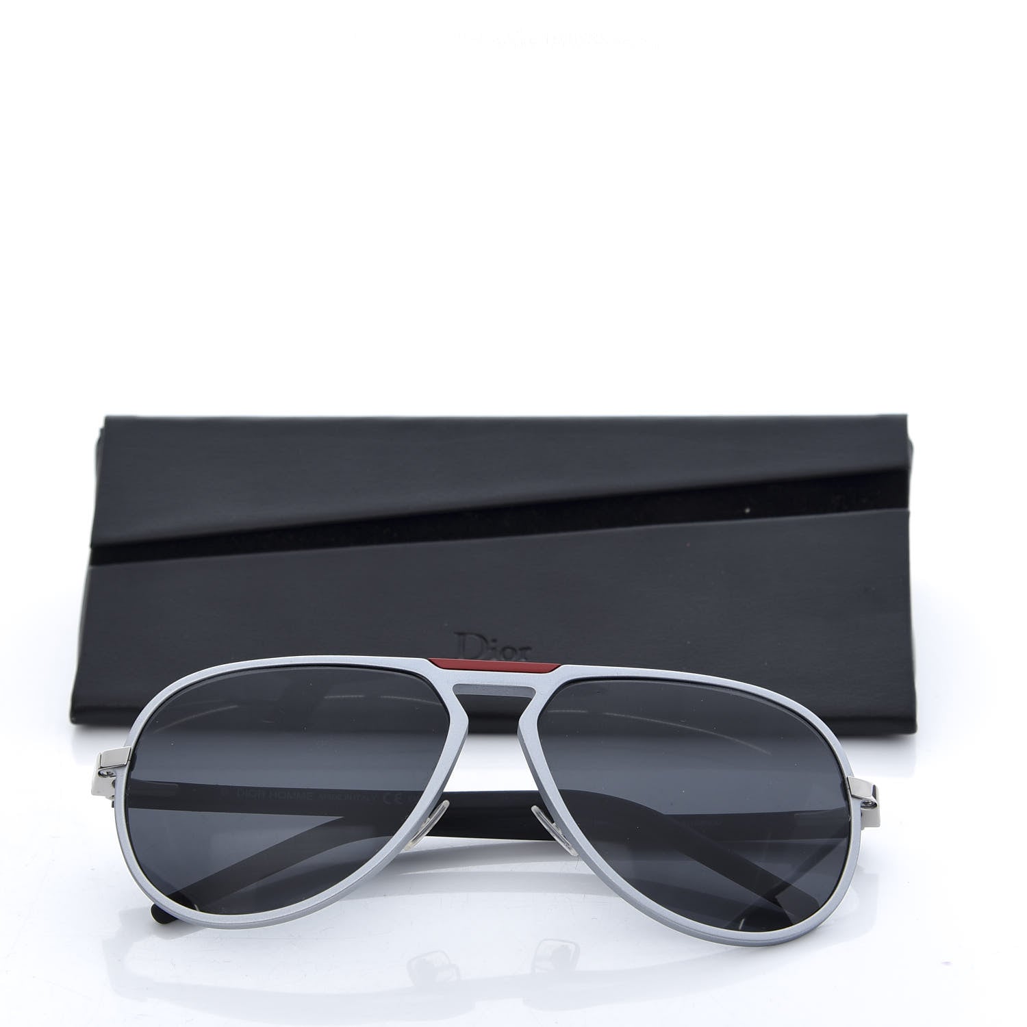 Christian Dior Homme AL13.2 Aviator Sunglasses White 7 of 7