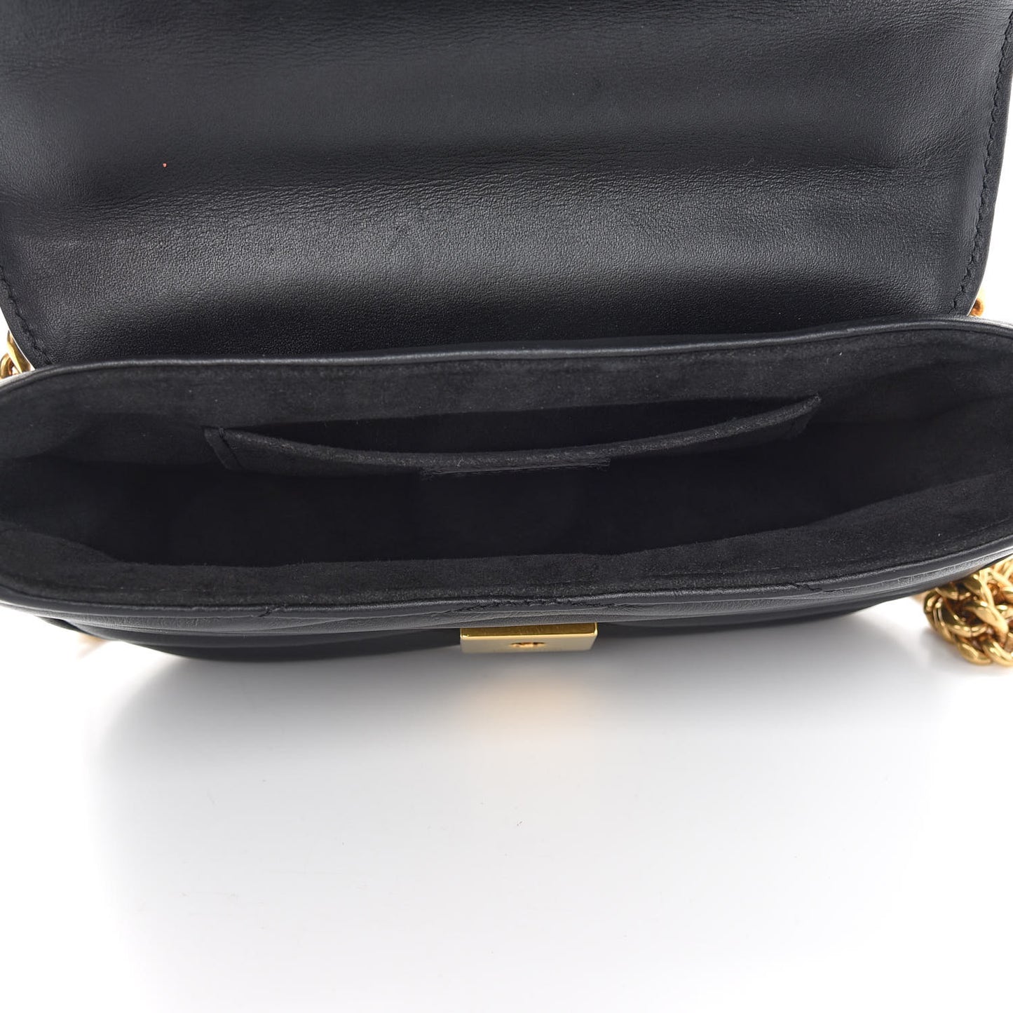 Calfskin New Wave Chain PM Black