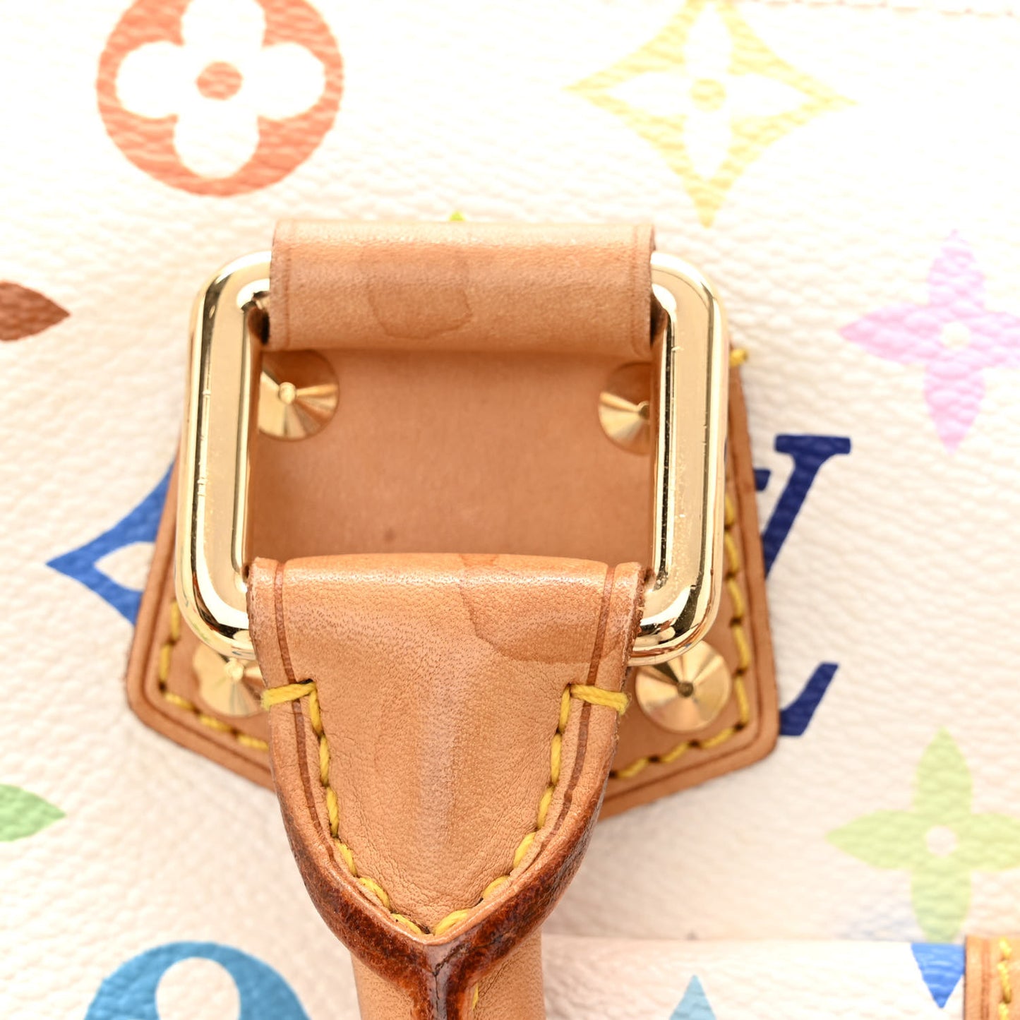 Monogram Multicolor Speedy 30 White