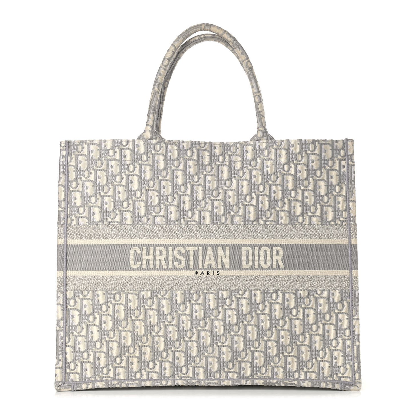 Oblique Large Book Tote Grey