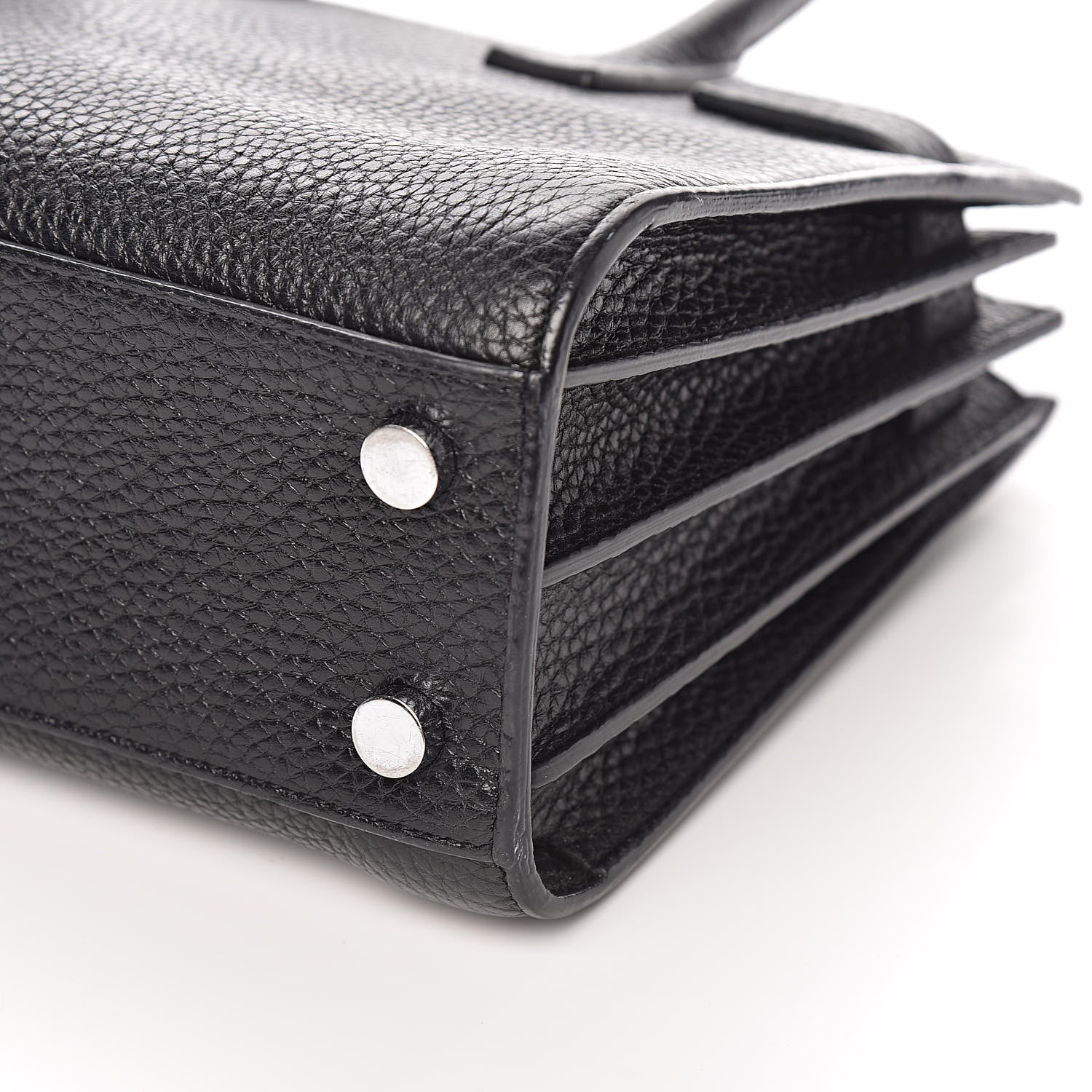 Saint Laurent Grained Calfskin Nano Sac De Jour Black 11 of 12