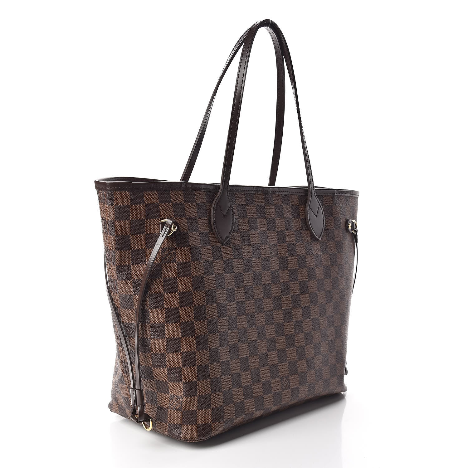 Louis Vuitton Damier Ebene Neo Neverfull MM Rose Ballerine 4 of 13