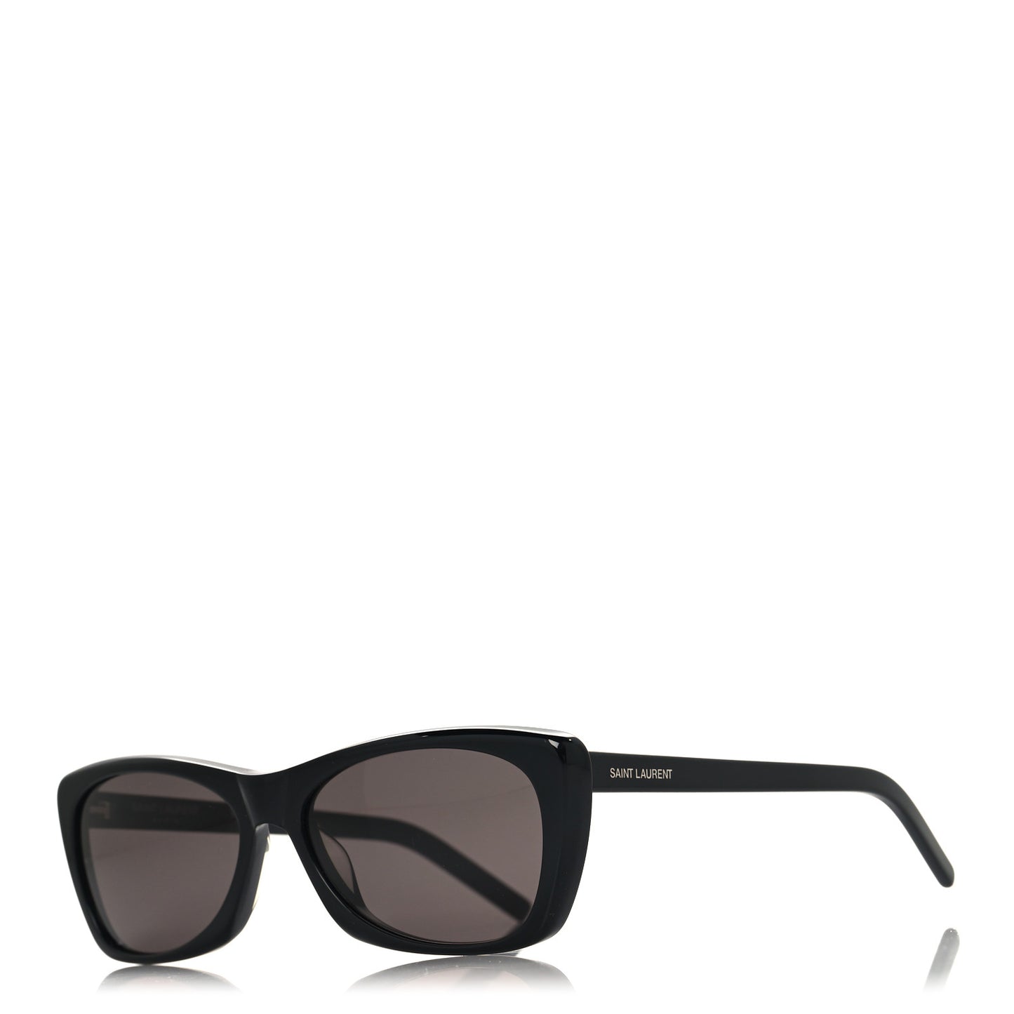 Acetate Cat Eye Sunglasses SL 613 Black