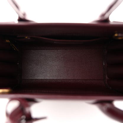 Saint Laurent Patent Nano Sac de Jour Dark Red Wine 5 of 9