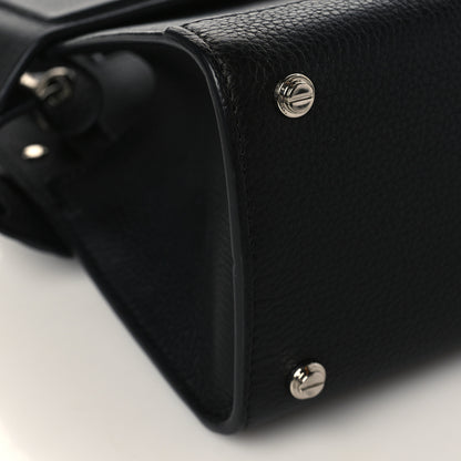 Givenchy Grained Calfskin Small Horizon Satchel Black 7 of 8