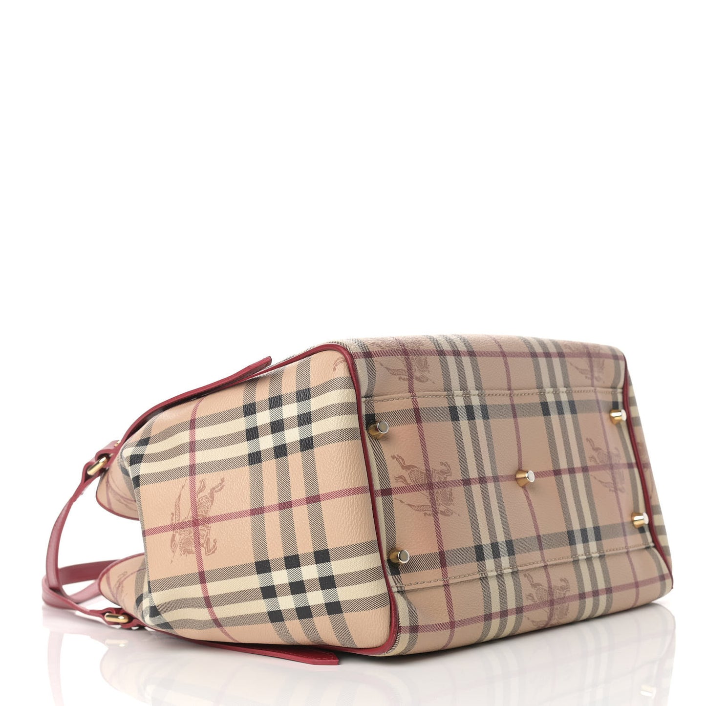Haymarket Check Canterbury Tote Military Red