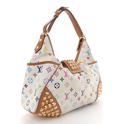 Louis Vuitton Monogram Multicolor Chrissie White 3 of 12