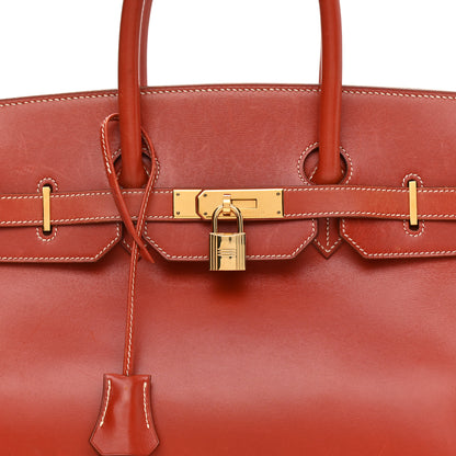 Hermes Box Birkin 35 Brique 9 of 18