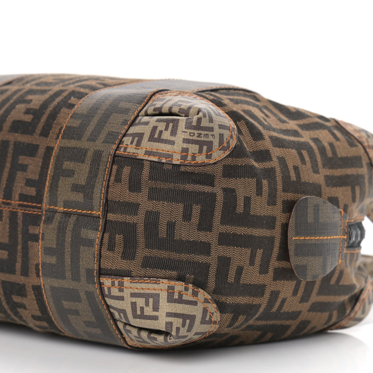 Zucca Zucchino Mixed Media Small B Mix Tote Tobacco