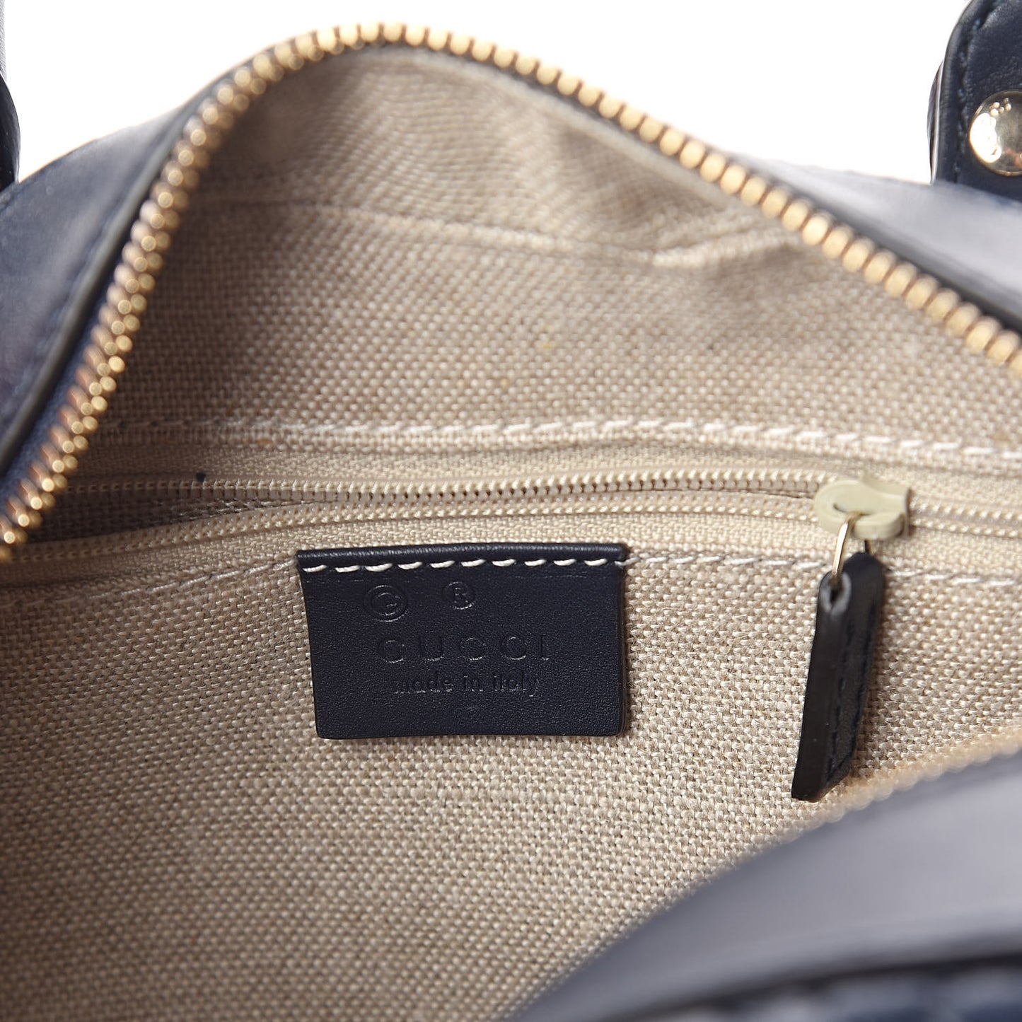 Soft Microguccissima Small Crossbody Bag Blue