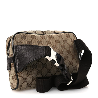 Gucci Monogram Belt Bag Dark Brown 3 of 10