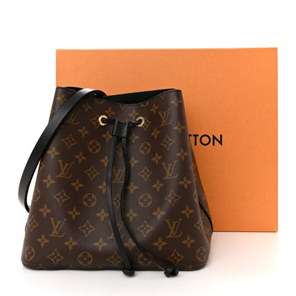 Louis Vuitton Monogram Neonoe MM Black 24 of 25