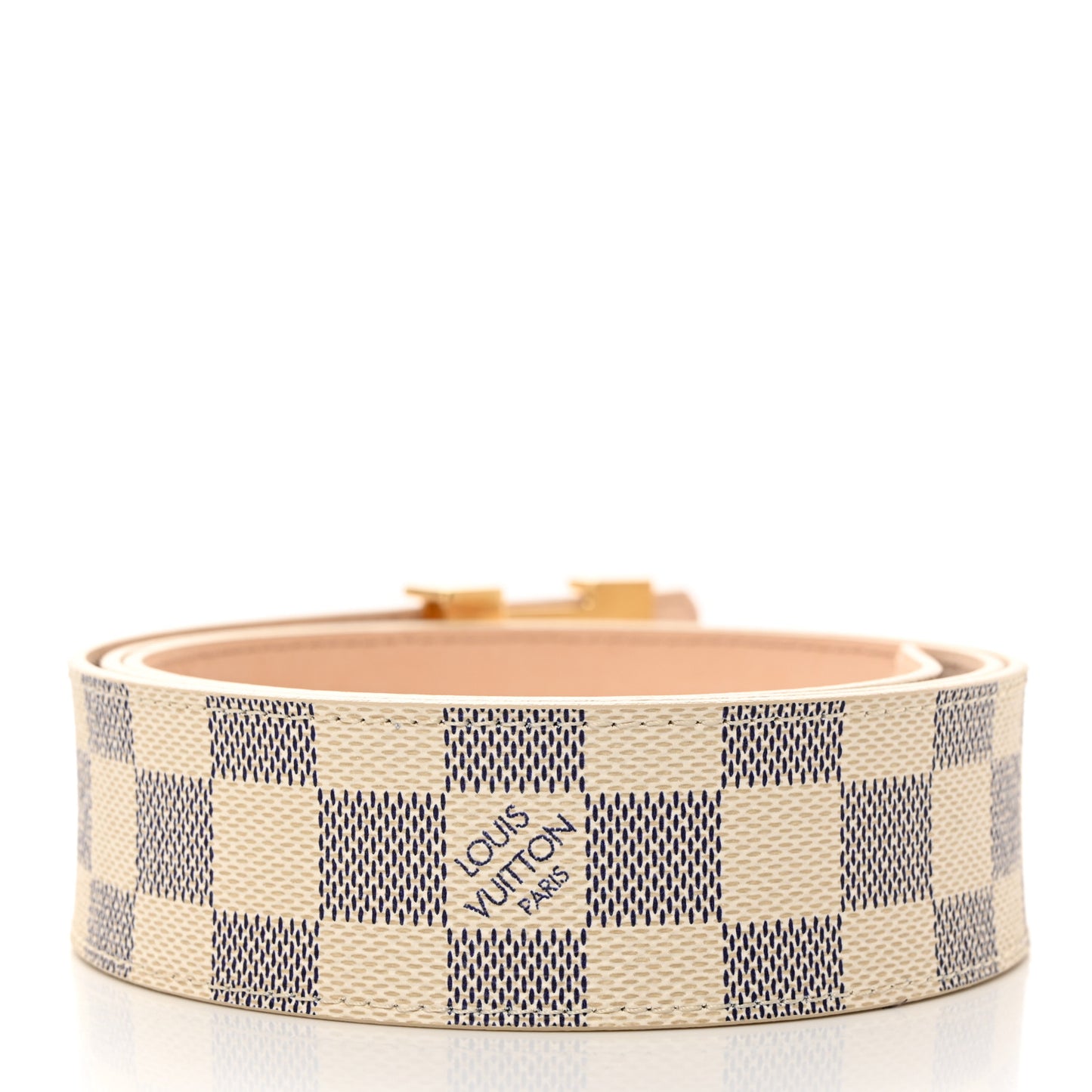 Damier Azur LV Initiales Belt 100 40