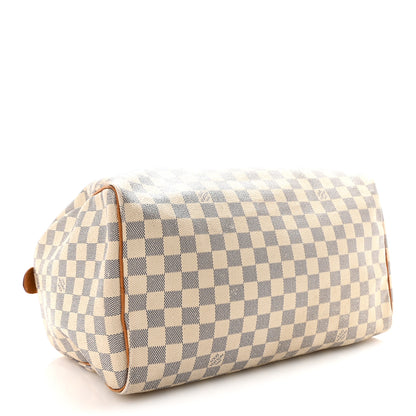 Louis Vuitton Damier Azur Speedy 35 4 of 10