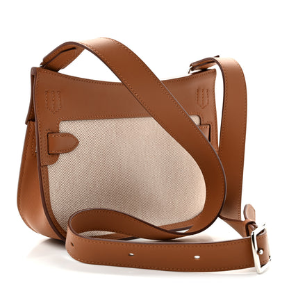 Hermes Toile Swift Mini Jypsiere Ecru Beige Gold 3 of 11