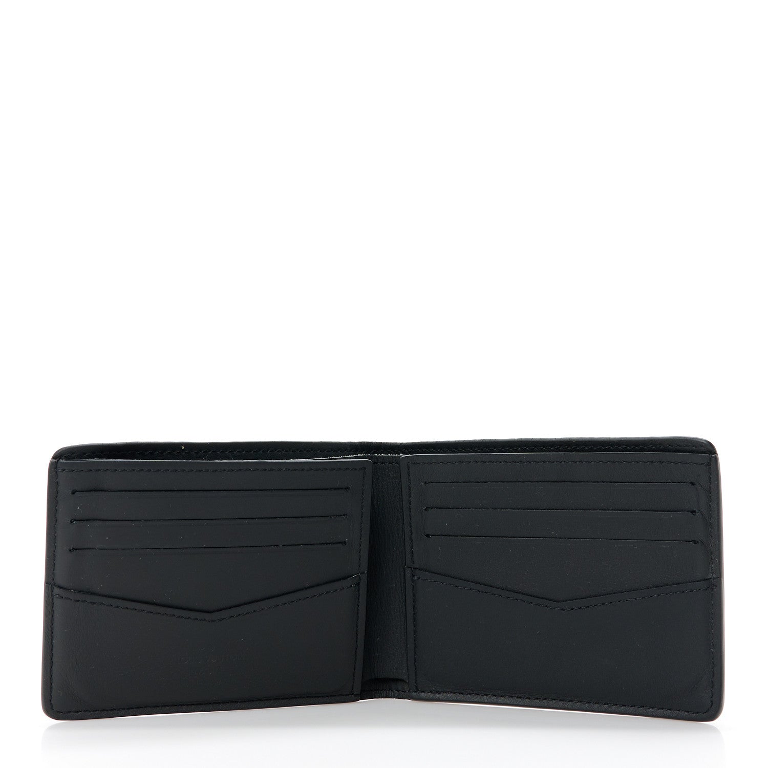 Louis Vuitton Taurillon Slender Wallet Black 6 of 11