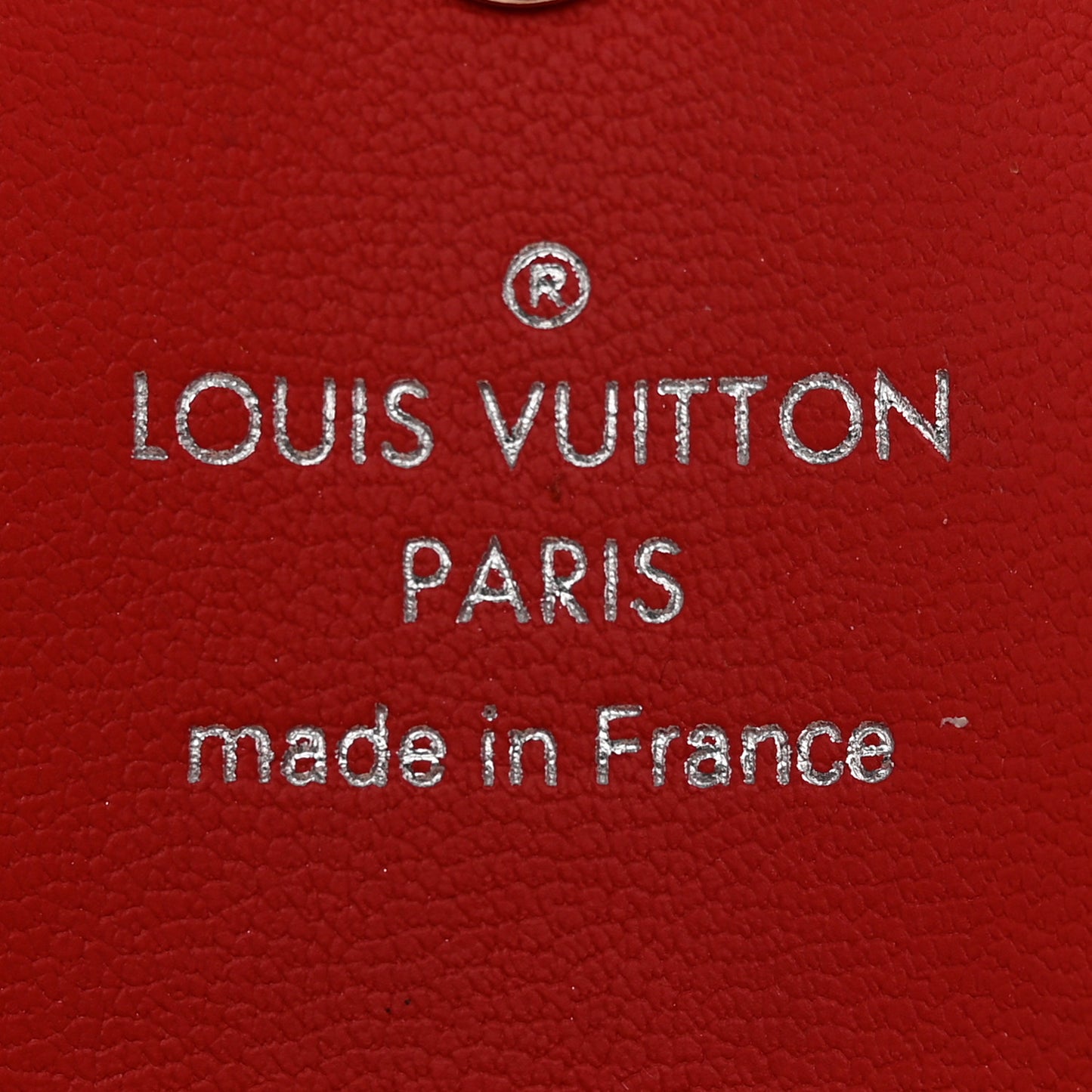 Monogram Escale Small Kirigami Pochette Insert Red