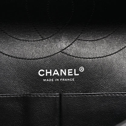 Chanel Metallic Aged Calfskin Quilted 2.55 Reissue 227 Flap So Black 6 of 10