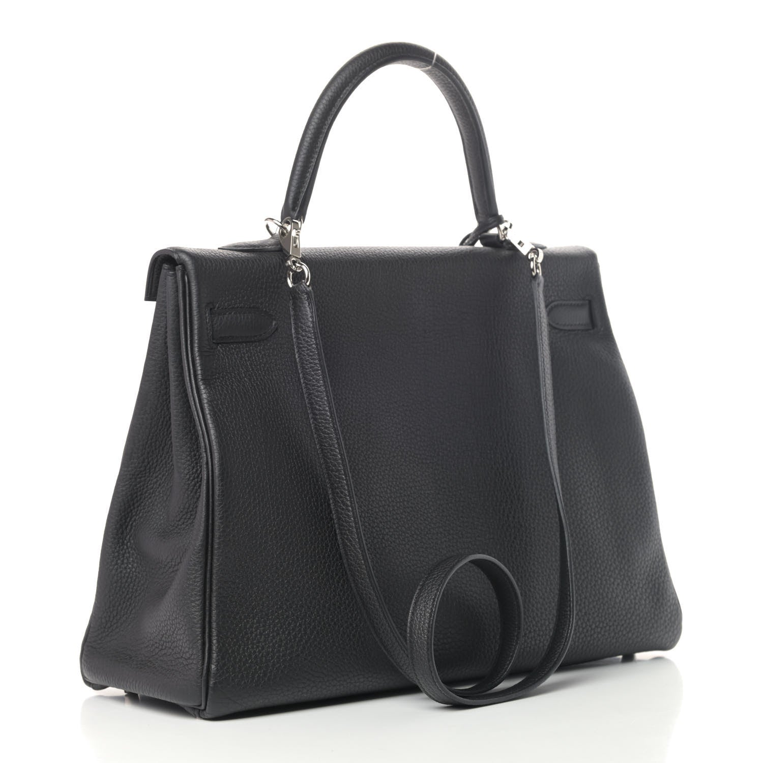 Hermes Togo Kelly Retourne 35 Black 2 of 12