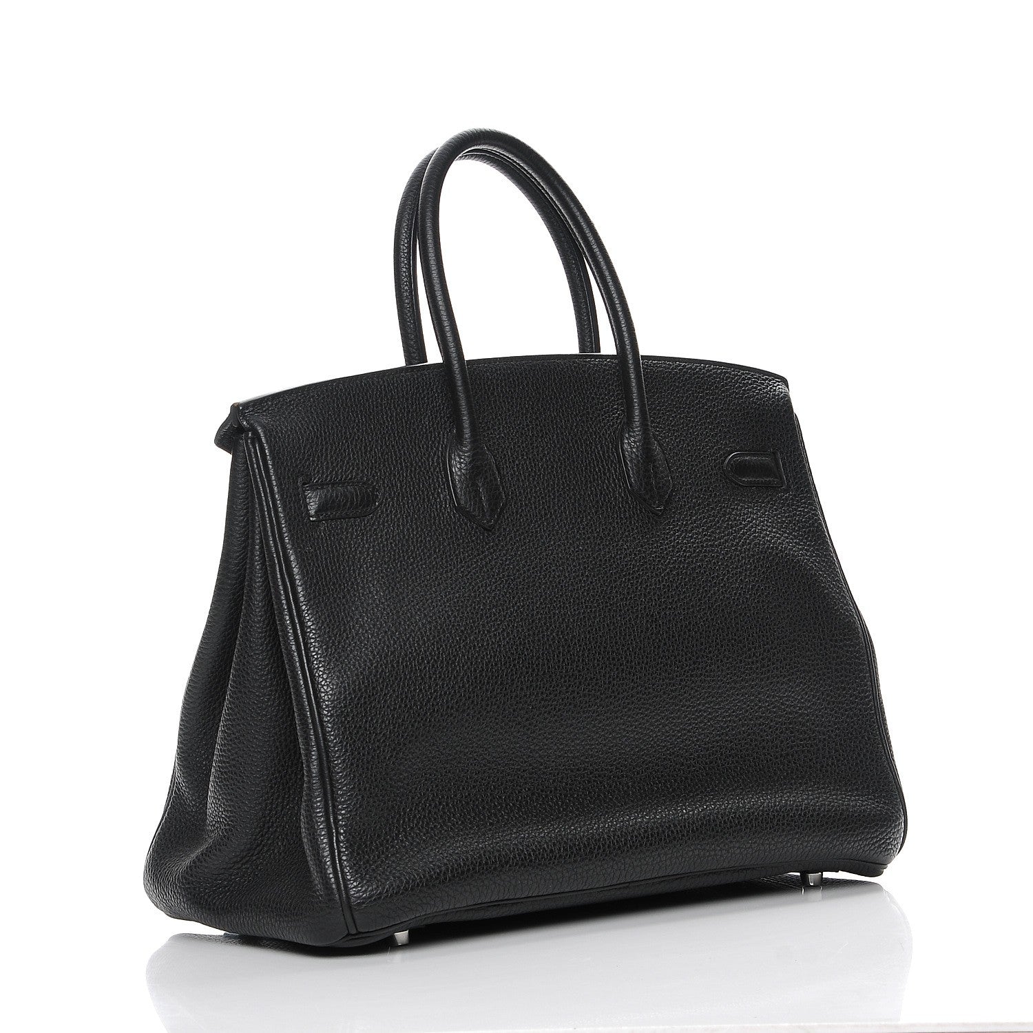 Hermes Taurillon Clemence Birkin 35 Black 3 of 24