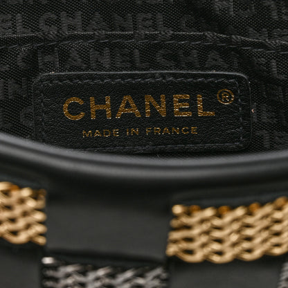 Chanel Lambskin Chain Wristlet Black 6 of 8