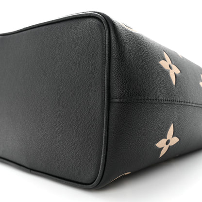 Louis Vuitton Empreinte Monogram Giant Neonoe MM Black Beige 9 of 9