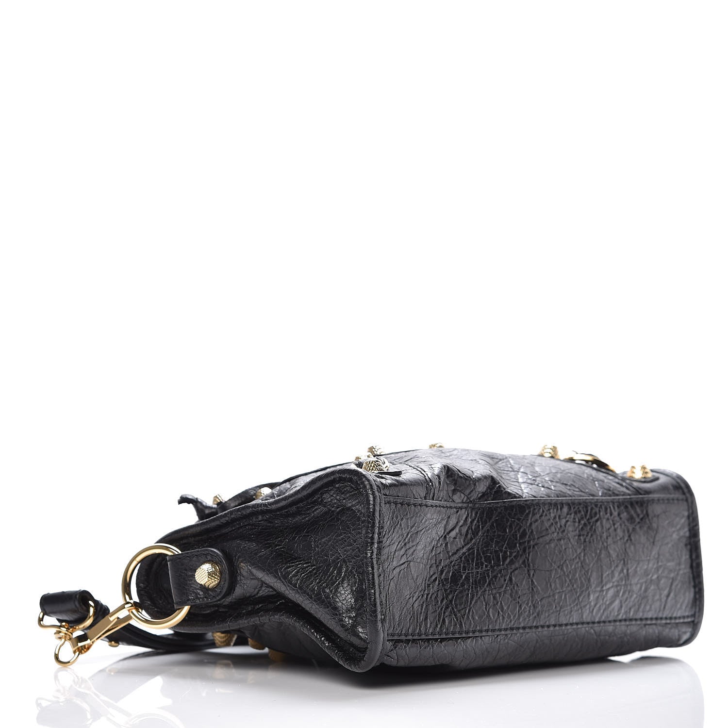 Balenciaga Agneau Giant 12 Gold Hardware Mini City Black 4 of 9