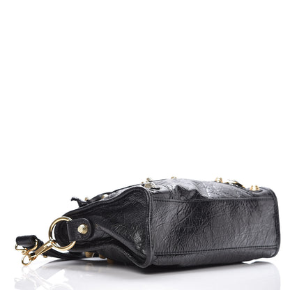 Balenciaga Agneau Giant 12 Gold Hardware Mini City Black 4 of 9