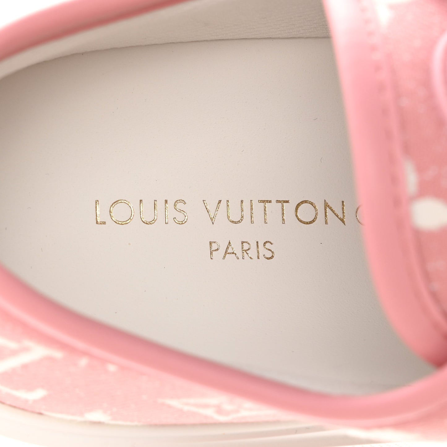 Denim Monogram Squad Sneakers 38 Pink