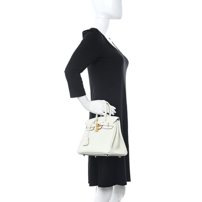 Hermes Togo Birkin 25 Mushroom 2 of 11