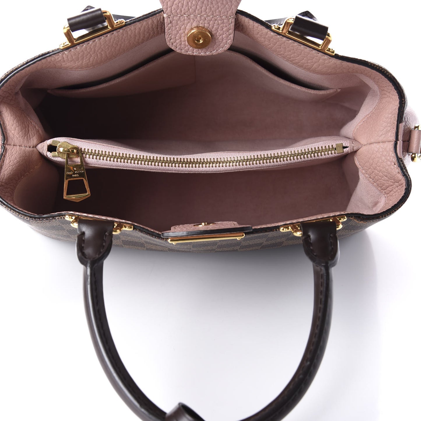 Damier Ebene Cuir Taurillon Brittany Magnolia