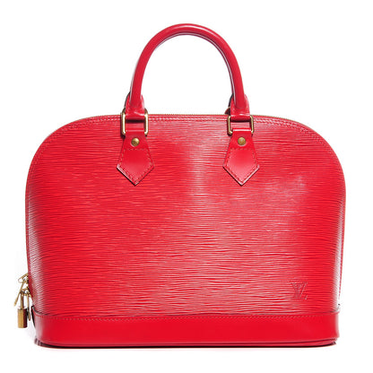 Louis Vuitton Epi Alma PM Rouge 1 of 7