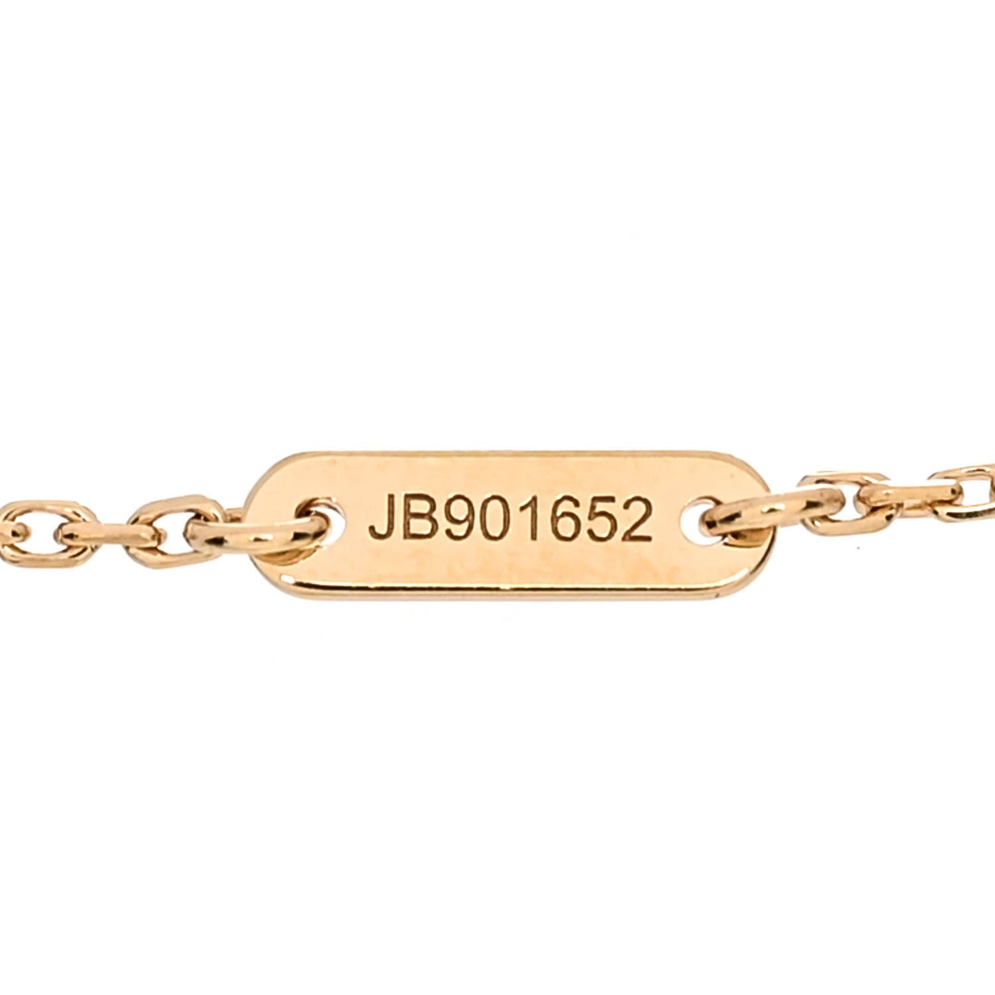 18K Yellow Gold Mother of Pearl Sweet Alhambra Butterfly Bracelet