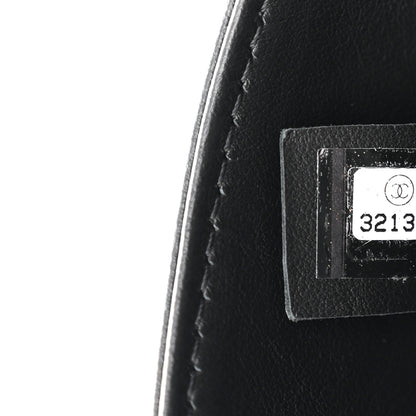 Chanel Calfskin Quilted CC Uniform Flap Belt Bag Black 8 of 12