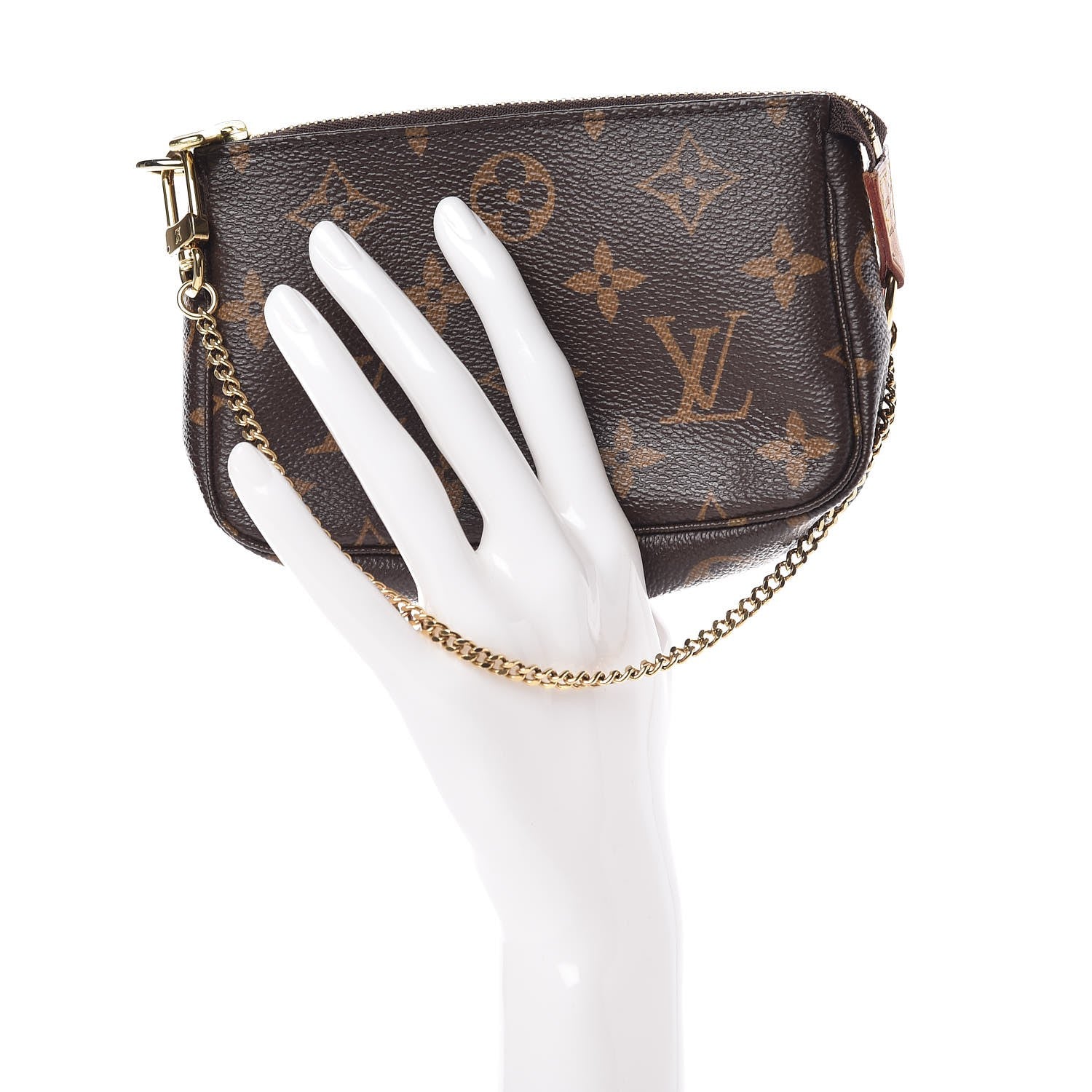 Louis Vuitton Monogram Mini Pochette Accessories 2 of 8